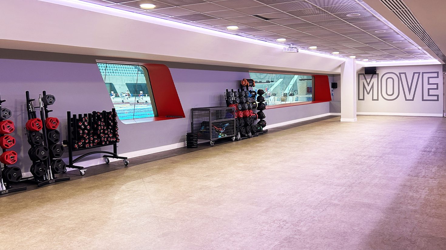 London Aquatics Centre Group Fitness Studio