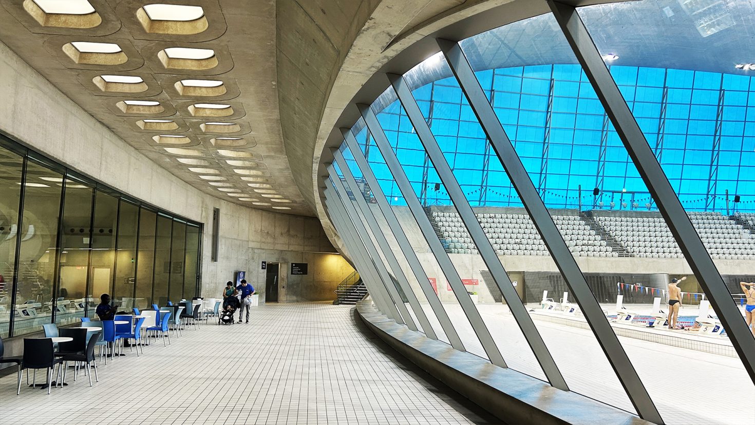 London Aquatics Centre Hallway